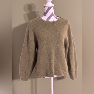 TOAST alpaca wool blend spring green sweater